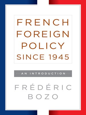 cover image of French Foreign Policy since 1945